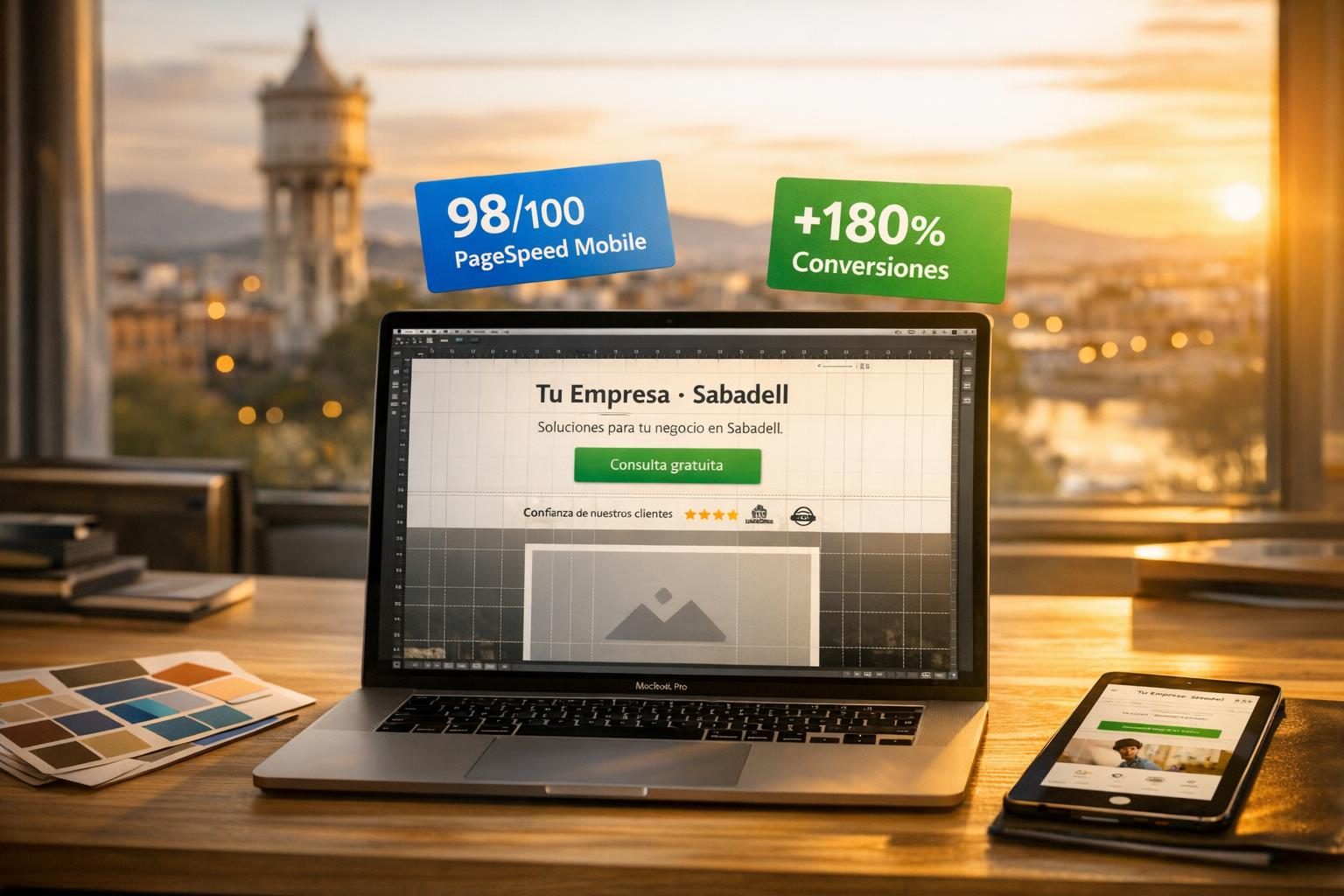 Diseño Web en Sabadell — Diseño Web Profesional en Sabadell — Páginas que Convierten