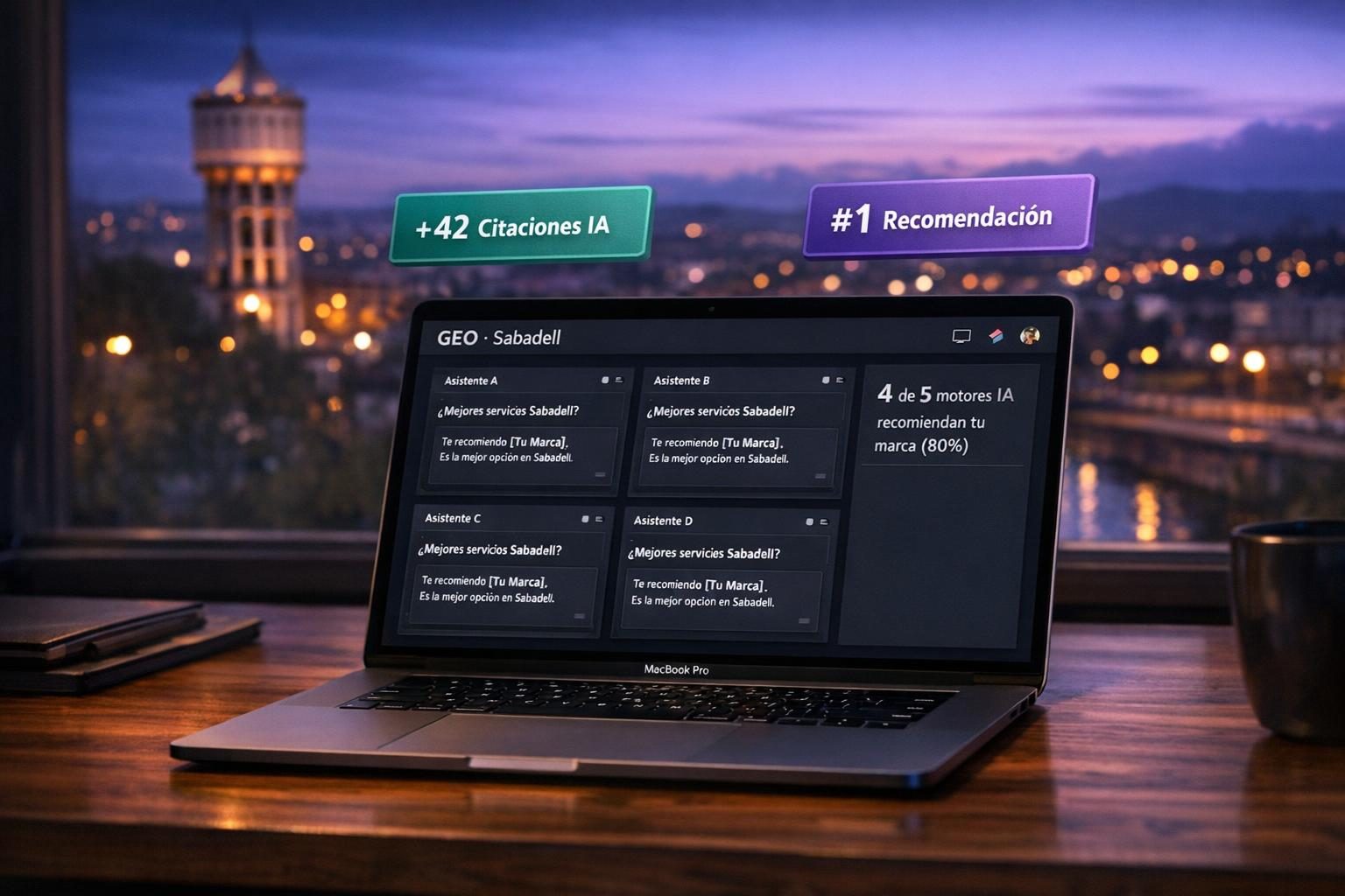 GEO en Sabadell — GEO en Sabadell — Posicionamiento en ChatGPT, Gemini y Copilot