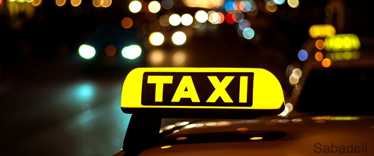 Las 5 mejores compañías de taxis en Sabadell